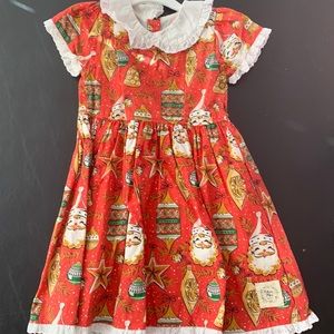 Olive Mae 4T Christmas dress.